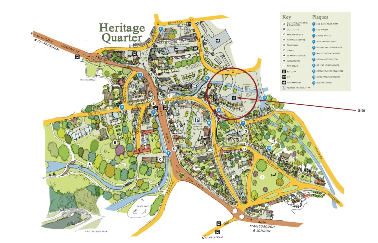 New Homes coming soon to the historic Market Town of Calne, Wiltshire